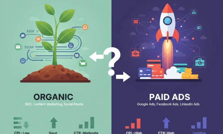 Client Acquisition Strategy: Organic Vs Paid Ads