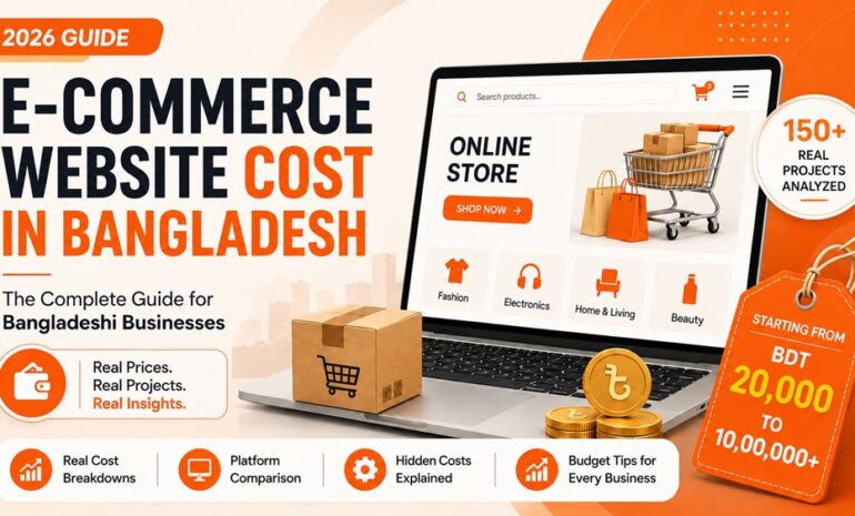 E-Commerce Website Cost in Bangladesh