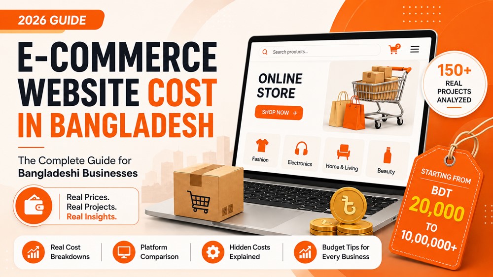 E-Commerce Website Cost in Bangladesh